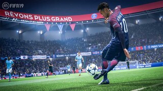 Screenshot of Neymar Jr. from FIFA 19