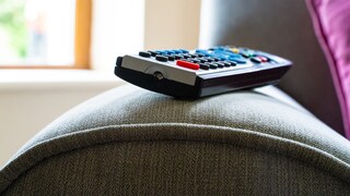 Remote Control on Sofa