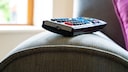 Remote Control on Sofa Armrest