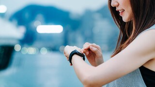 Woman with Smartwatch