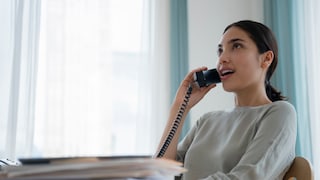 Woman on the Phone
