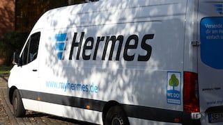 Hermes Car with Logo as Symbolic Image for Higher Prices