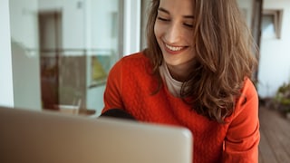 Woman at Laptop
