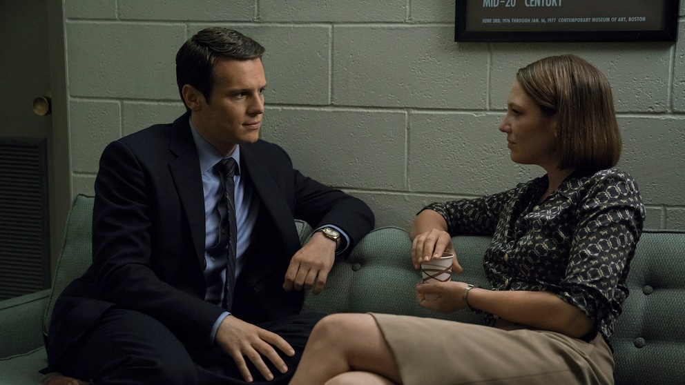 Netflix's Mindhunter: Jonathan Groff and Anna Torv