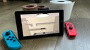 "Give Me Toilet Paper" on Nintendo Switch with Toilet Paper