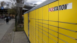 DHL Packstation in Berlin.