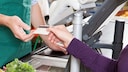 Customer Uses Loyalty Card