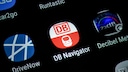 DB Navigator App on a Smartphone