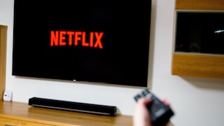 Netflix Logo on TV