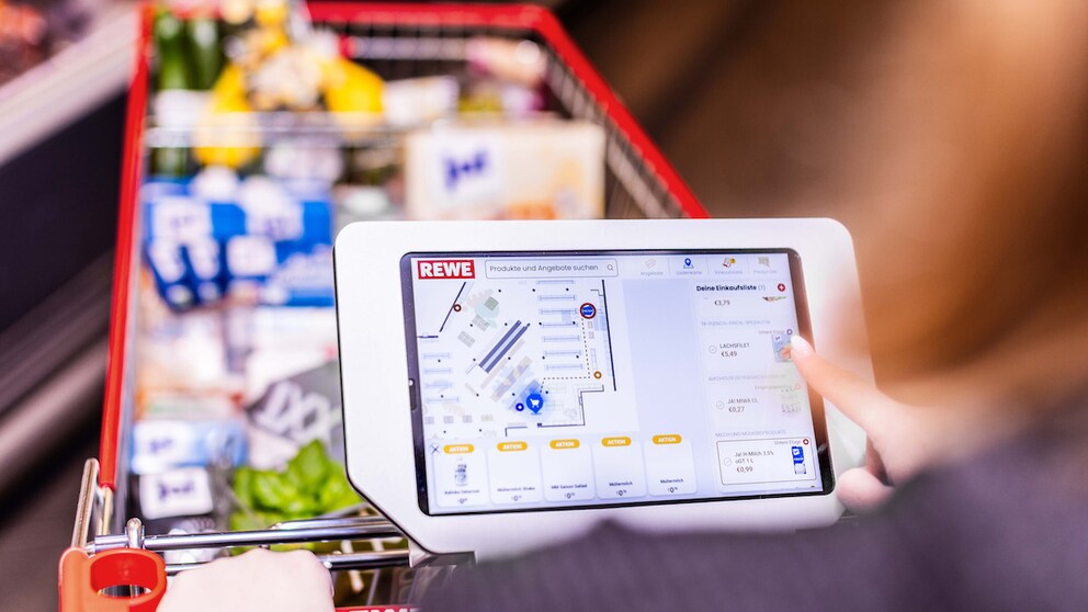 Rewe Tests a Digital Shopping Cart
