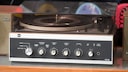 An old Dual brand record player.