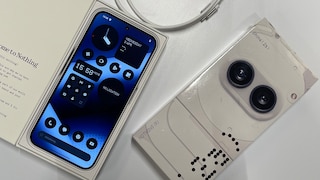 Nothing Phone 2a with packaging and cable