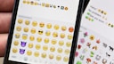 Open chat with emoji selection window.