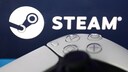 Steam Logo, PSN, PlayStation Controller