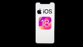 Graphics for iOS 18 on a cell phone