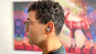 The new Sony LinkBuds Fit are extremely comfortable to wear and fit very securely in the ear - ideal for sports activities