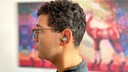 The new Sony LinkBuds Fit are extremely comfortable to wear and fit very securely in the ear - ideal for sports activities
