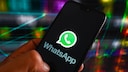 WhatsApp logo on the smartphone