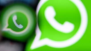 WhatsApp Logo Appears Twice