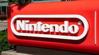 Nintendo logo in front of the US headquarters