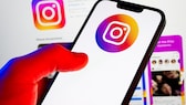 Instagram logo on a smartphone