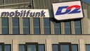 The D2 logo on the roof of the Mannesmann Mobilfunk headquarters