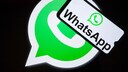 WhatsApp on a smartphone