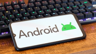 An Android smartphone