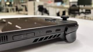 The ROG Ally X, among other features, includes an additional USB port.