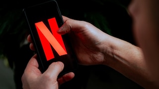 Netflix on a smartphone