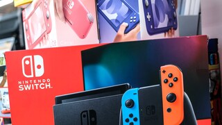 Packaging of the Nintendo Switch