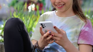 A Girl With a Smartphone