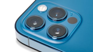 iPhone in Blue with Camera