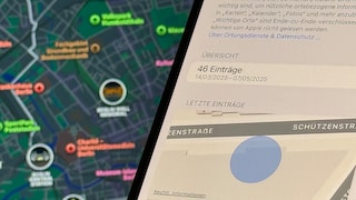 The Important Places map on the iPhone tracks all the locations you have visited recently.