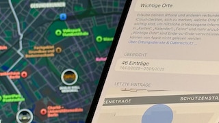The Important Places map on the iPhone tracks all the locations you have visited recently.