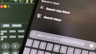 No app needed: The iPhone has a calculator built directly into the system.