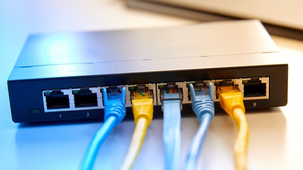 Stock Image of a Router