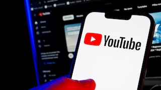YouTube Logo on a Smartphone