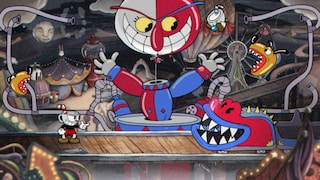 Scene from "Cuphead"