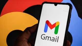 Gmail logo on a smartphone