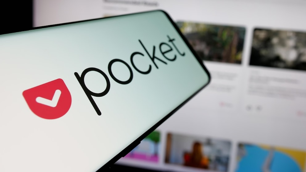 Pocket Logo on a Smartphone