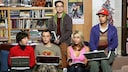 Simon Helberg, Jim Parsons, Johnny Galecki, Kaley Cuoco, and Kunal Nayyar in "The Big Bang Theory"
