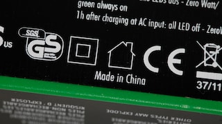 The CE mark signifies safety, but it is often counterfeited.