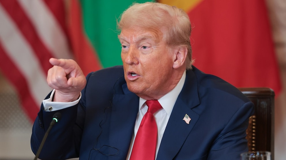 U.S. President Donald Trump at the White House