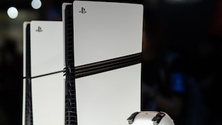 A PS5 and a PS5 Pro