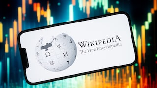 Wikipedia Homepage on a Smartphone