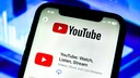 YouTube app on a smartphone