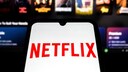 Netflix Logo on a Smartphone