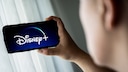Disney+ on a smartphone