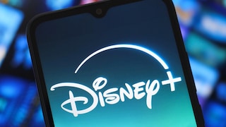 Disney+ Logo on a Smartphone